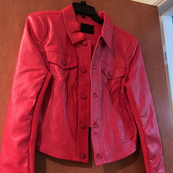 lala anthony Jackets & Blazers - Lala Anthony Faux Leather Jacket